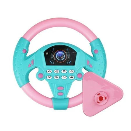 Multifunctional Musical Steering Wheel for Kids