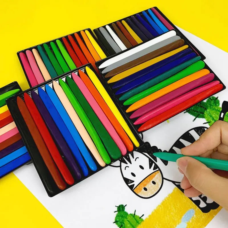 "Colorful Crayons for Creative Artwork"