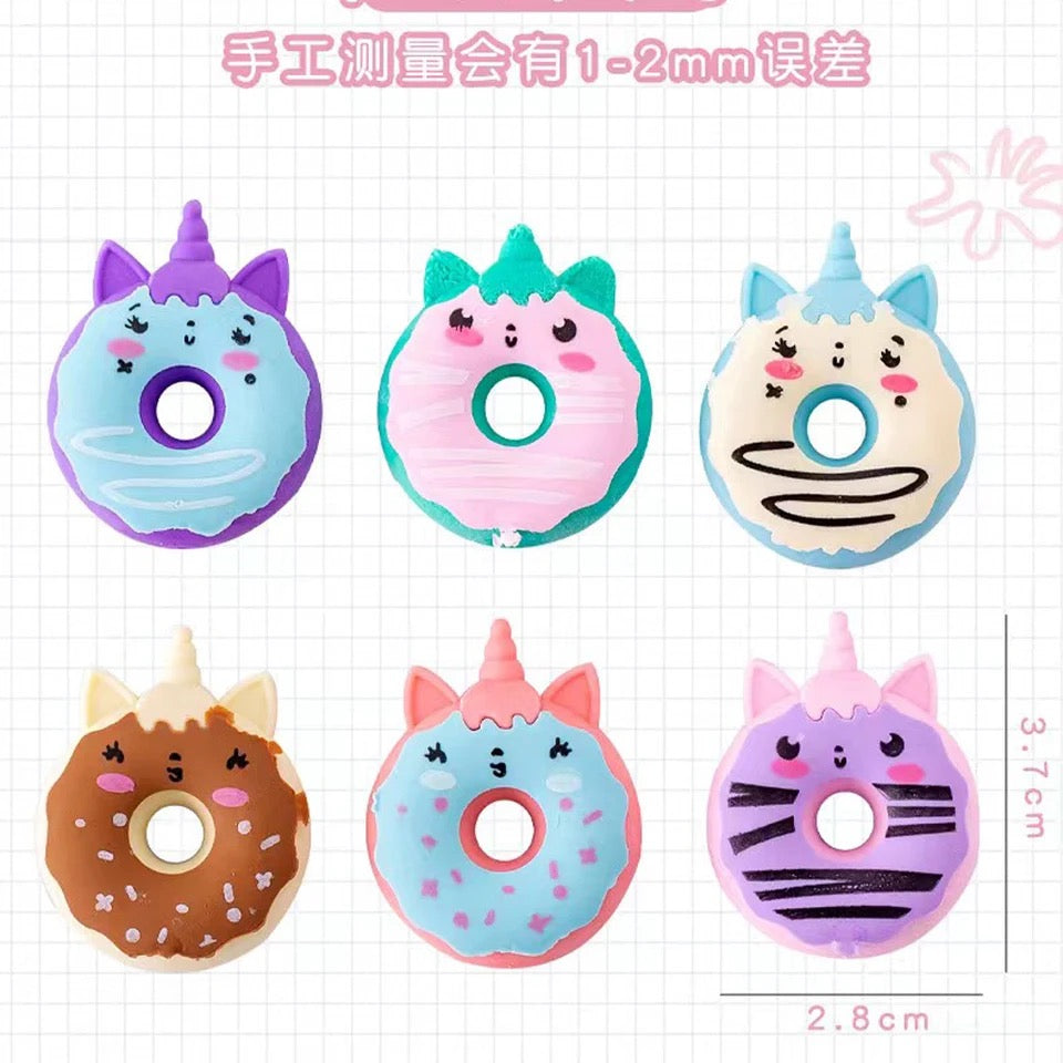 Donut Shaped Erasers