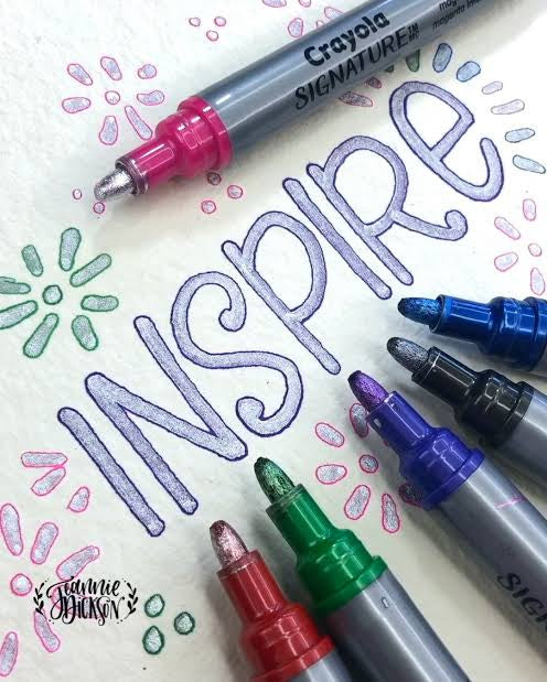 Outline Marker Set, Magic Shimmer Markers Pens Set for Kids, Outline Markers Self-outline Metallic Markers (8 PCS)