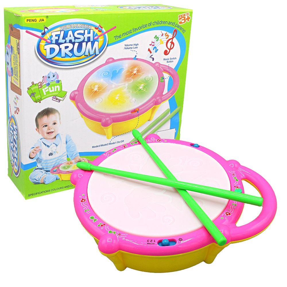 Flash Drum For Kids With Ligh And Music