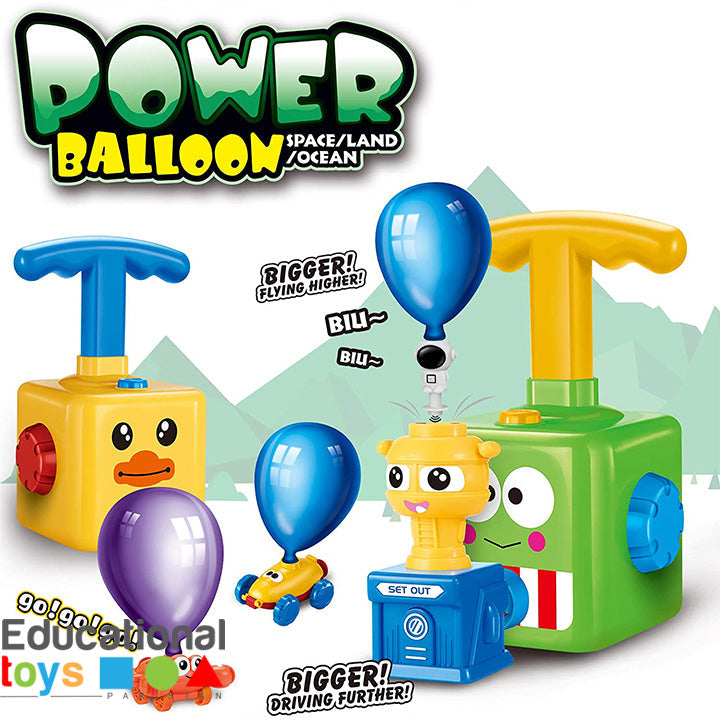 Balloon Racer Car with Launcher