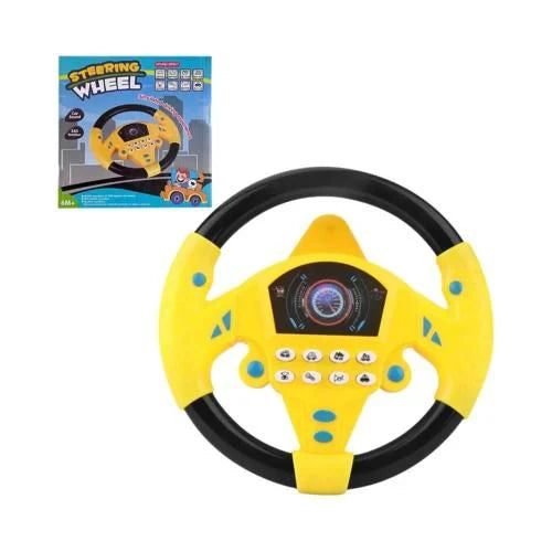 Multifunctional Musical Steering Wheel for Kids