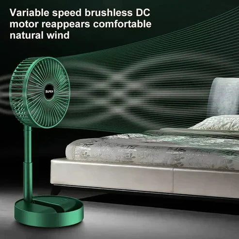 USB Rechargeable Fans That Is Foldable And Portable